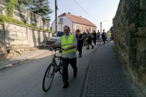 28.08.2021. Działoszyce. Pielgrzymka rowerowa do Zielenic / Marta Gajda-Kruk / Radio Kielce