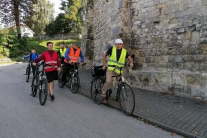 28.08.2021. Działoszyce. Pielgrzymka rowerowa do Zielenic / Marta Gajda-Kruk / Radio Kielce