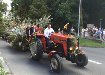 15.08.2016. Dożynki w Nadbrzeziu w Sandomierzu / Grażyna Szlęzak-Wójcik / Radio Kielce