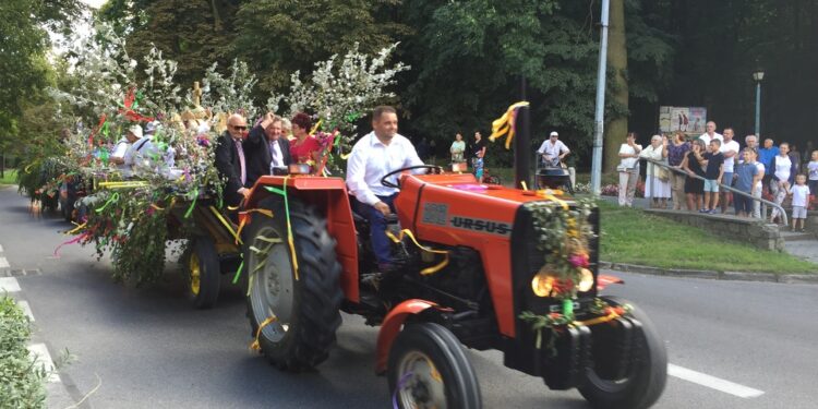 15.08.2016. Dożynki w Nadbrzeziu w Sandomierzu / Grażyna Szlęzak-Wójcik / Radio Kielce