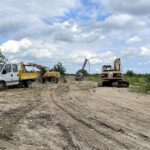 25.08.2021. Końskie. Budowa nowego cmentarza / Magdalena Galas-Klusek / Radio Kielce