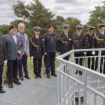 09.08.2021. Skarżysko-Kamienna. Spotkanie członków Stowarzyszenia Rezerwistów Marynarki Wojennej z dyrekcją i pracownikami Muzeum im. Orła Białego / Anna Głąb / Radio Kielce