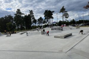 29.08.2021. Skarżysko-Kamienna. Skatepark / Anna Głąb / Radio Kielce