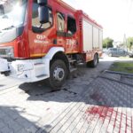 06.08.2021. Słomniki. Wypadek podczas Marszu Szlakiem I Kompani Kadrowej / Jarosław Kubalski / Radio Kielce