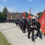 14.08.2021 Nagłowice. 100 lat OSP Nagłowice / Monika Miller / Radio Kielce