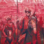 04.08.2021. Kielce. Mural na budynku przy ul. Kochanowskiego 12 / Jarosław Kubalski / Radio Kielce