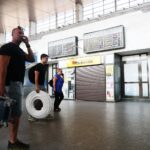 16.08.2021. Kielce. Dworzec PKP / Wiktor Taszłow / Radio Kielce