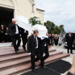 19.08.2021 Daleszyce. Pogrzeb ofiar pijanego kierowcy / Wiktor Taszłow / Radio Kielce