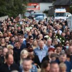 19.08.2021 Daleszyce. Pogrzeb ofiar pijanego kierowcy / Wiktor Taszłow / Radio Kielce