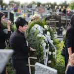 19.08.2021 Daleszyce. Pogrzeb ofiar pijanego kierowcy / Wiktor Taszłow / Radio Kielce