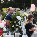 19.08.2021 Daleszyce. Pogrzeb ofiar pijanego kierowcy / Wiktor Taszłow / Radio Kielce