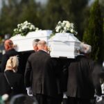 19.08.2021 Daleszyce. Pogrzeb ofiar pijanego kierowcy / Wiktor Taszłow / Radio Kielce