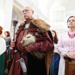 22.08.2021. Święty Krzyż. 370 rocznica śmierci Jeremiego Wiśniowieckiego. Msza święta / Wiktor Taszłow / Radio Kielce