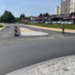 28.07.2021. Sandomierz. Rondo u zbiegu ulic: Mickiewicza i Armii Krajowej / Grażyna Szlęzak-Wójcik / Radio Kielce