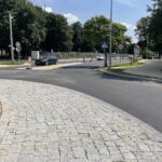 28.07.2021. Sandomierz. Rondo u zbiegu ulic: Mickiewicza i Armii Krajowej / Grażyna Szlęzak-Wójcik / Radio Kielce