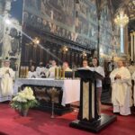 04.08.2021. Sandomierz. Pielgrzymi wyruszają na szlak pątniczy / Grażyna Szlęzak-Wójcik / Radio Kielce