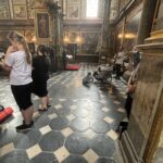 04.08.2021. Sandomierz. Pielgrzymi wyruszają na szlak pątniczy / Grażyna Szlęzak-Wójcik / Radio Kielce