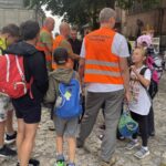 04.08.2021. Sandomierz. Pielgrzymi wyruszają na szlak pątniczy / Grażyna Szlęzak-Wójcik / Radio Kielce