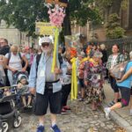 04.08.2021. Sandomierz. Pielgrzymi wyruszają na szlak pątniczy / Grażyna Szlęzak-Wójcik / Radio Kielce