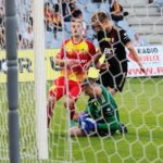 21.08.2021. Kielce. Suzuki Arena. Fortuna 1 Liga. Korona Kielce - ŁKS Łódź / Wiktor Taszłow / Radio Kielce