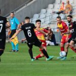 21.08.2021. Kielce. Suzuki Arena. Fortuna 1 Liga. Korona Kielce - ŁKS Łódź / Wiktor Taszłow / Radio Kielce