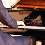 21.08.2021. Kielce. „Chopinowskie inspiracje”. Na zdjęciu: Piotr Pawlak / Wiktor Taszłow / Radio Kielce