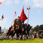 22.08.2021. Święty Krzyż. Widowisko plenerowe „Opowieść jak żywa…” / Wiktor Taszłow / Radio Kielce