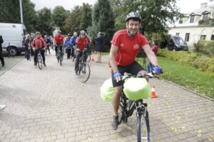 31.08.2021. Kielce. Rajd rowerowy „Pamięci Westerplatczyków” / Jarosław Kubalski / Radio Kielce