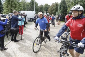 31.08.2021. Kielce. Rajd rowerowy „Pamięci Westerplatczyków” / Jarosław Kubalski / Radio Kielce