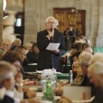 31.08.2021. Kielce. Obchody powstania Niezależnego Samorządnego Związku Zawodowego „Solidarność”. Na zdjęciu (w środku): Waldemar Bartosz - przewodniczący świętokrzyskiej „Solidarności” / Jarosław Kubalski / Radio Kielce