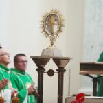 22.08.2021. Święty Krzyż. 370 rocznica śmierci Jeremiego Wiśniowieckiego. Msza święta / Wiktor Taszłow / Radio Kielce