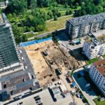 13.08.2021. Kielce. Budowa wieżowca Plaza Tower 2 / Jarosław Kubalski / Radio Kielce