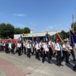 22.08.2021. Staszów. Dzień Chleba - korowód dożynkowy / Grażyna Szlęzak-Wójcik / Radio Kielce