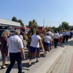 22.08.2021. Staszów. Dzień Chleba - korowód dożynkowy / Grażyna Szlęzak-Wójcik / Radio Kielce