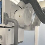 25.08.2021. Sandomierz. Oddanie do użytku pracowni rentgenowskiej w Szpitalu Specjalistycznym im. Ducha Świętego / Grażyna Szlęzak-Wójcik / Radio Kielce