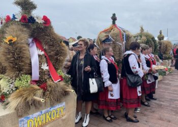 29.08.2021. Łoniów. Dożynki powiatowe / Grażyna Szlęzak-Wójcik / Radio Kielce