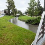 24.08.2021. Kielce. Rzeka Silnica / Wiktor Taszłow / Radio Kielce