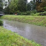 24.08.2021. Kielce. Rzeka Silnica / Wiktor Taszłow / Radio Kielce