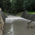 24.08.2021. Kielce. Rzeka Silnica / Wiktor Taszłow / Radio Kielce