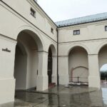 24.08.2021. Kielce. Remont dawnego Pałacu Biskupów Krakowskich / Wiktor Taszłow / Radio Kielce