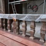 24.08.2021. Kielce. Remont dawnego Pałacu Biskupów Krakowskich / Wiktor Taszłow / Radio Kielce