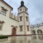 24.08.2021. Kielce. Remont dawnego Pałacu Biskupów Krakowskich / Wiktor Taszłow / Radio Kielce