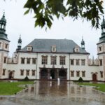 24.08.2021. Kielce. Remont dawnego Pałacu Biskupów Krakowskich / Wiktor Taszłow / Radio Kielce