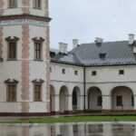 24.08.2021. Kielce. Remont dawnego Pałacu Biskupów Krakowskich / Wiktor Taszłow / Radio Kielce