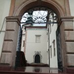 24.08.2021. Kielce. Remont dawnego Pałacu Biskupów Krakowskich / Wiktor Taszłow / Radio Kielce