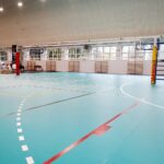 30.08.2021. Nowa Słupia.  Oficjalne otwarcie zmodernizowanej hali sportowej przy Szkole Podstawowej w Nowej Słupi / Wiktor Taszłow / Radio Kielce