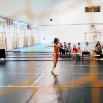 30.08.2021. Nowa Słupia.  Oficjalne otwarcie zmodernizowanej hali sportowej przy Szkole Podstawowej w Nowej Słupi / Wiktor Taszłow / Radio Kielce