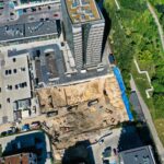 13.08.2021. Kielce. Budowa wieżowca Plaza Tower 2 / Jarosław Kubalski / Radio Kielce