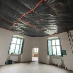 24.08.2021. Kielce. Remont dawnego Pałacu Biskupów Krakowskich / Wiktor Taszłow / Radio Kielce