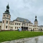 24.08.2021. Kielce. Remont dawnego Pałacu Biskupów Krakowskich / Wiktor Taszłow / Radio Kielce